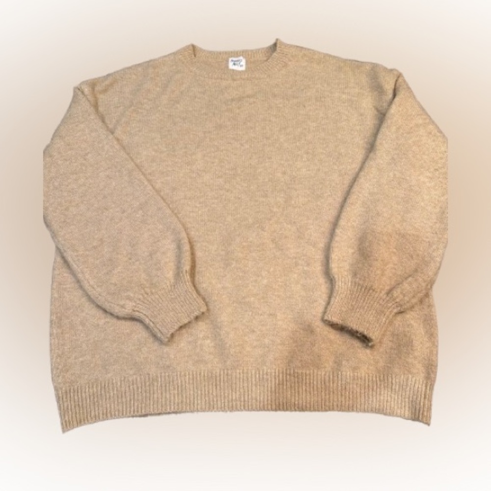 Princess Polly Tan Crew Neck Sweater